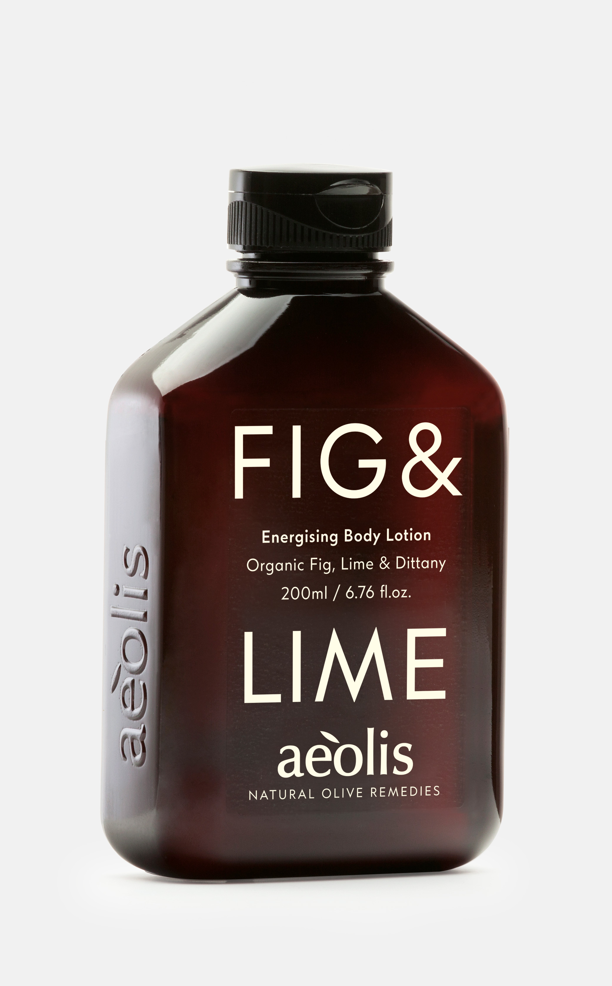 Енергизиращ Лосион за Тяло с Органична Смокиня, Лайм и Критски Риган, 200ml Aeolis